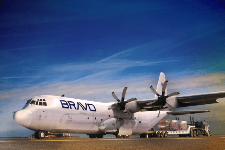 An artists impression of a Bravo Industries Lockheed Martin Super Hercules